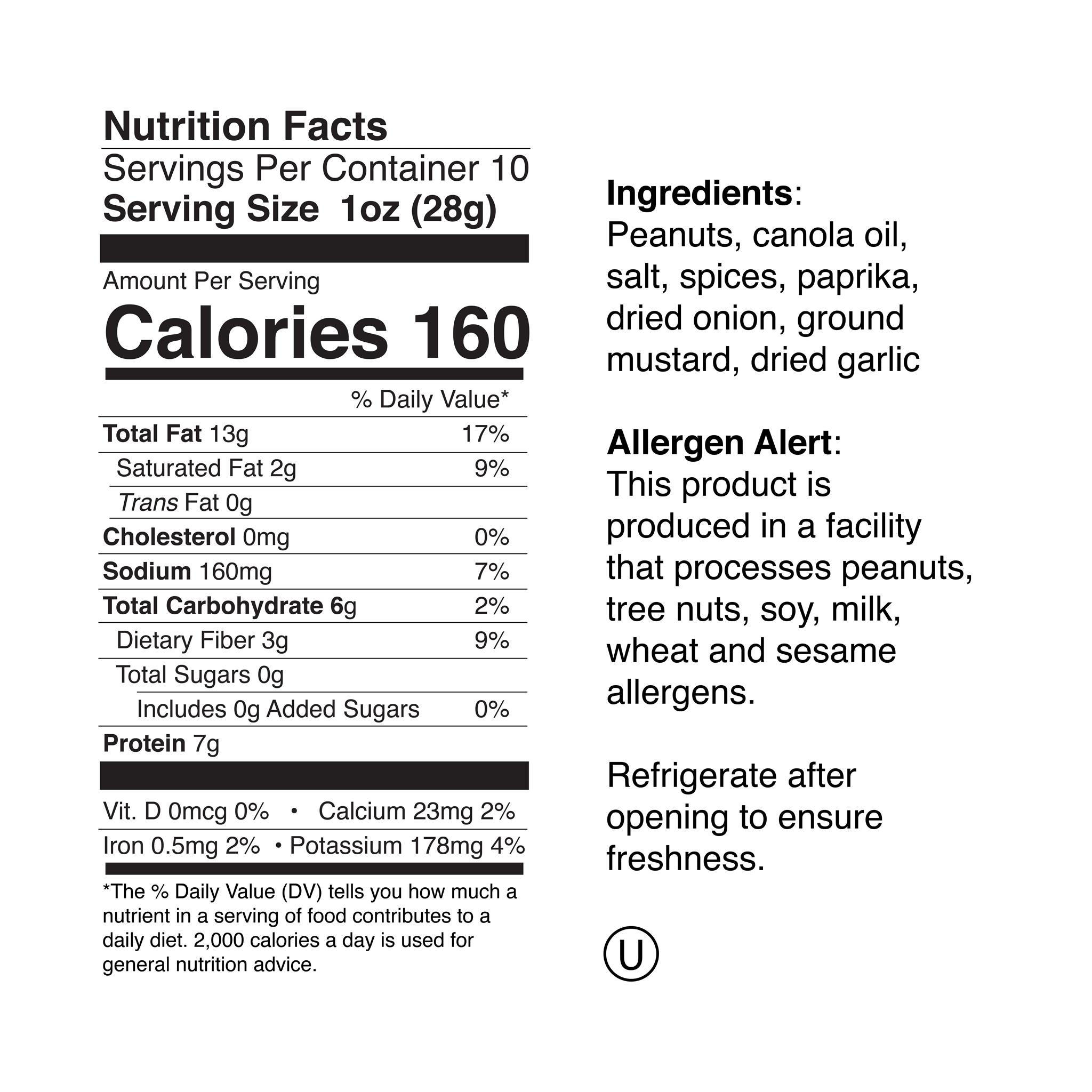 Batchelor Bay Small Nutrition Info