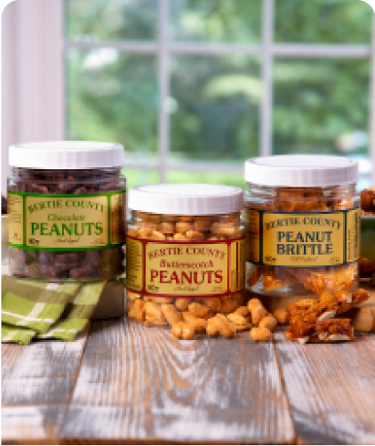 A variety of sweet nuts
