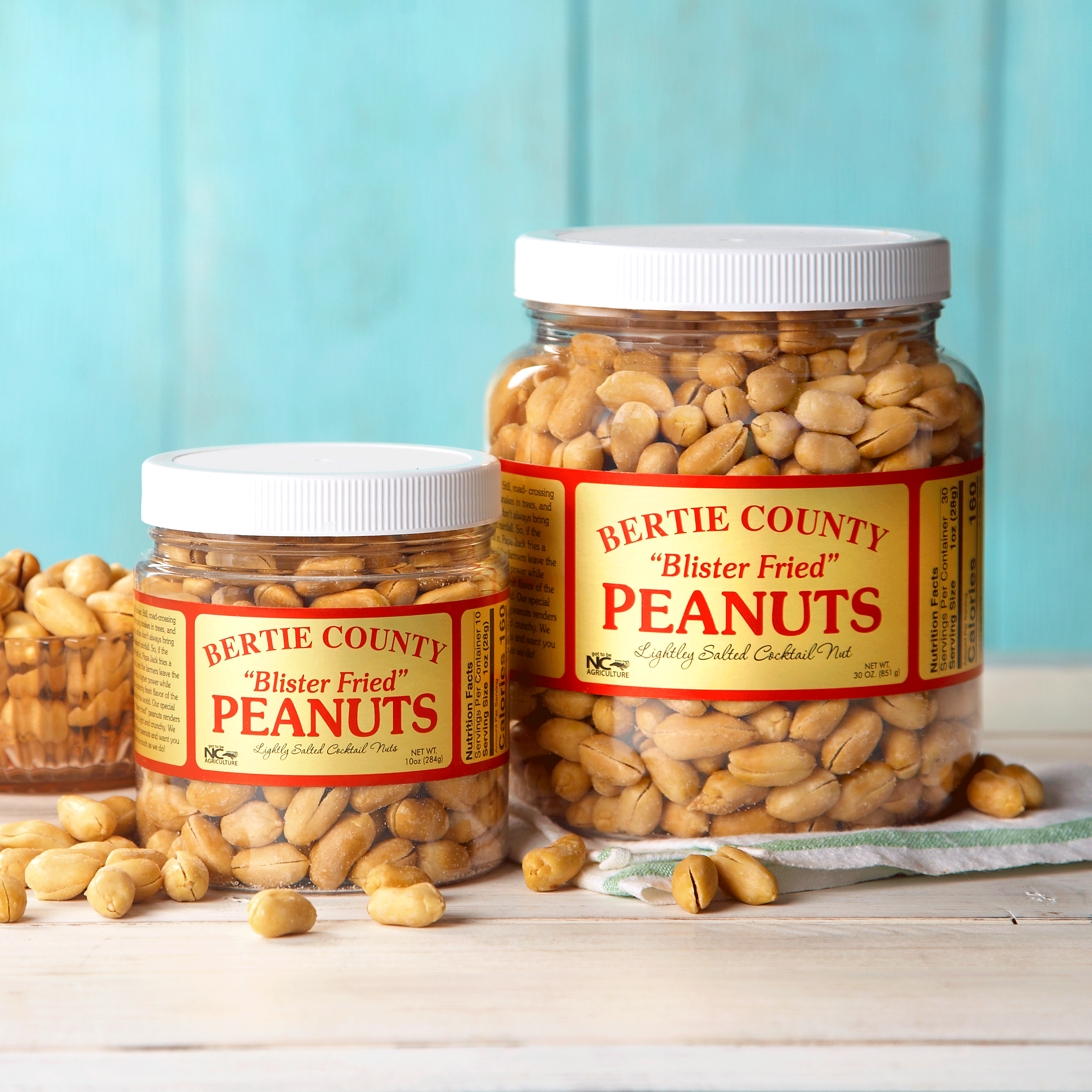 Blister Fried Peanuts