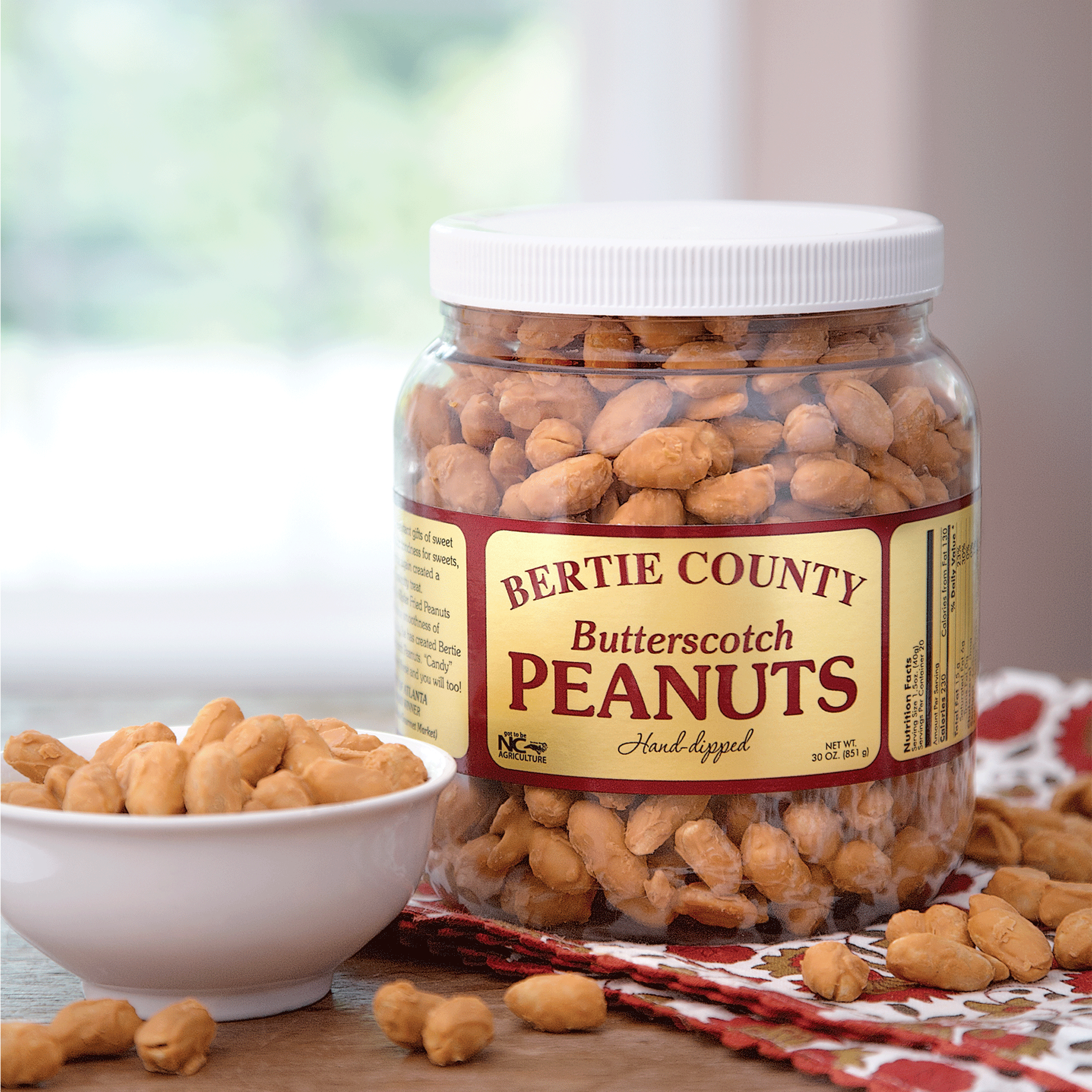 Butterscotch peanuts