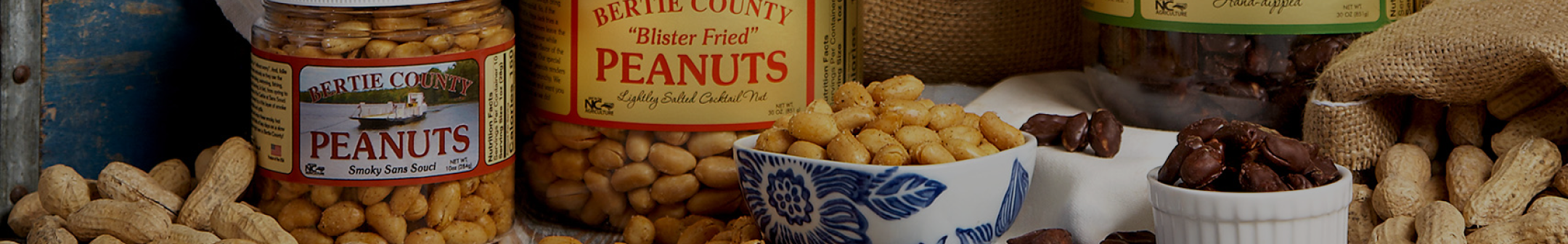 Smoky Sans Souci and Blister Fried peanuts