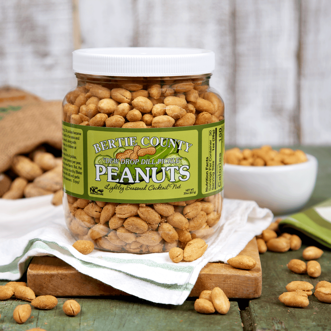 Dew Drop Dill Pickle Peanuts | Bertie County Peanuts