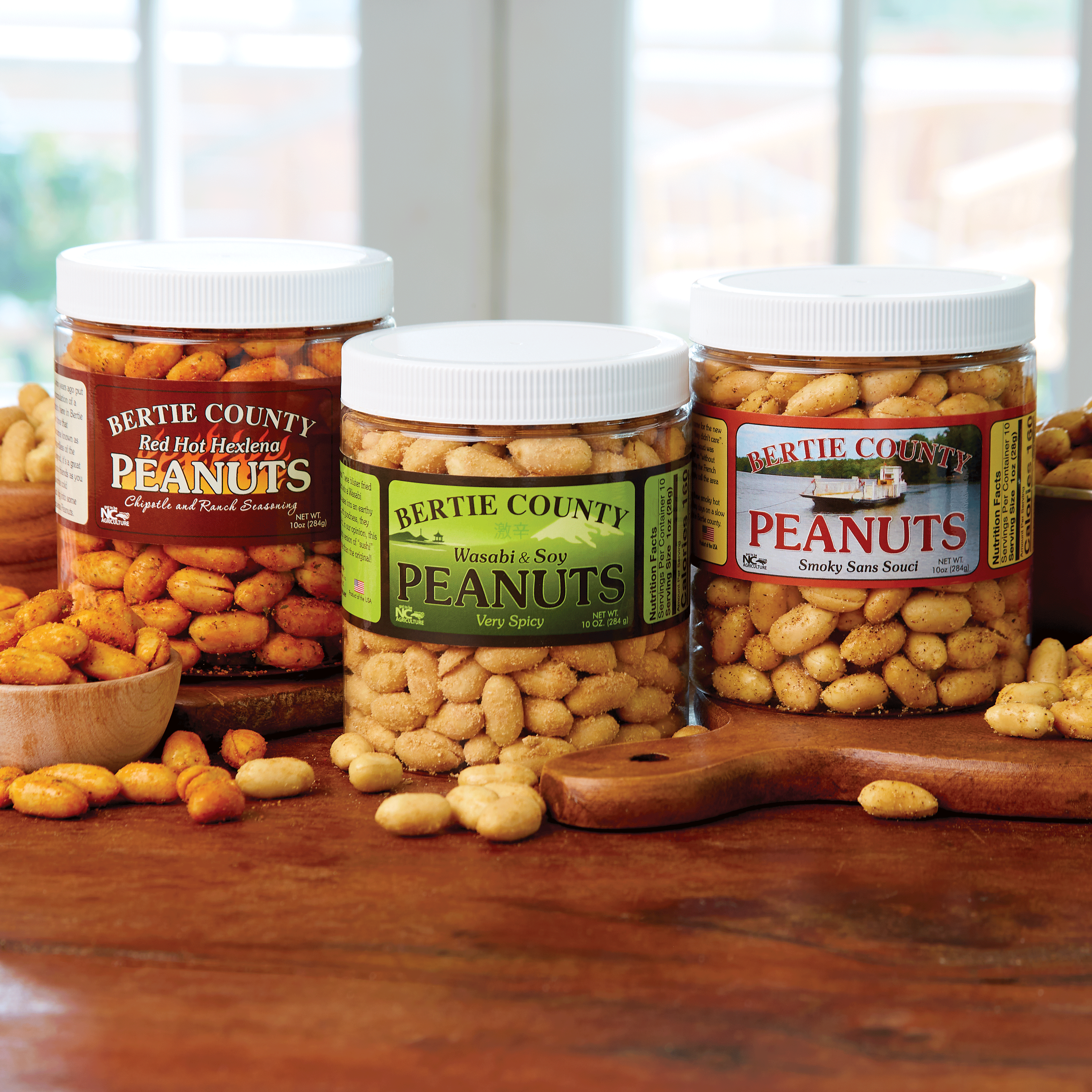 Gift set of spicy peanuts