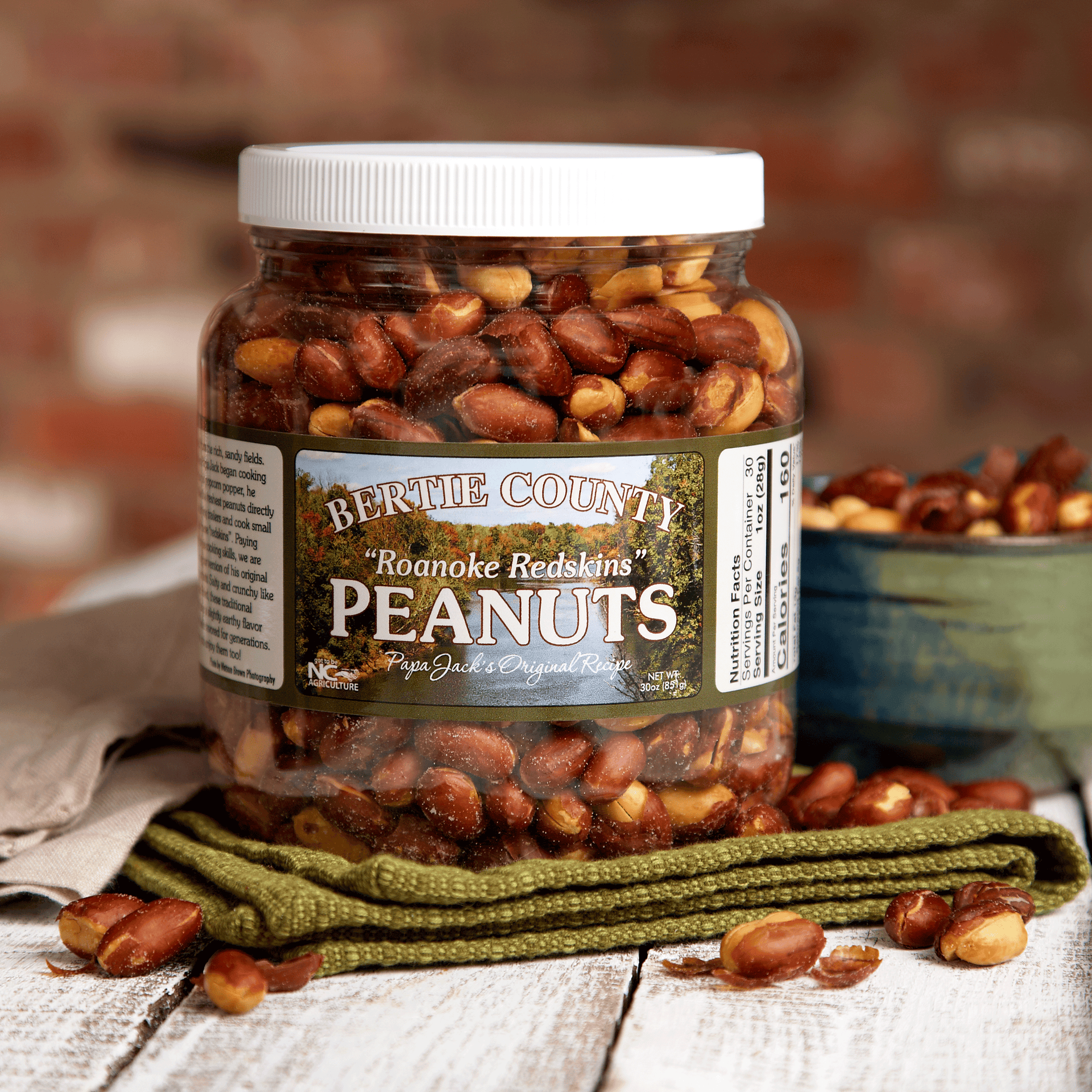 PEANUTSです♪ Roanoke River Redskins Peanuts | Bertie County Peanuts