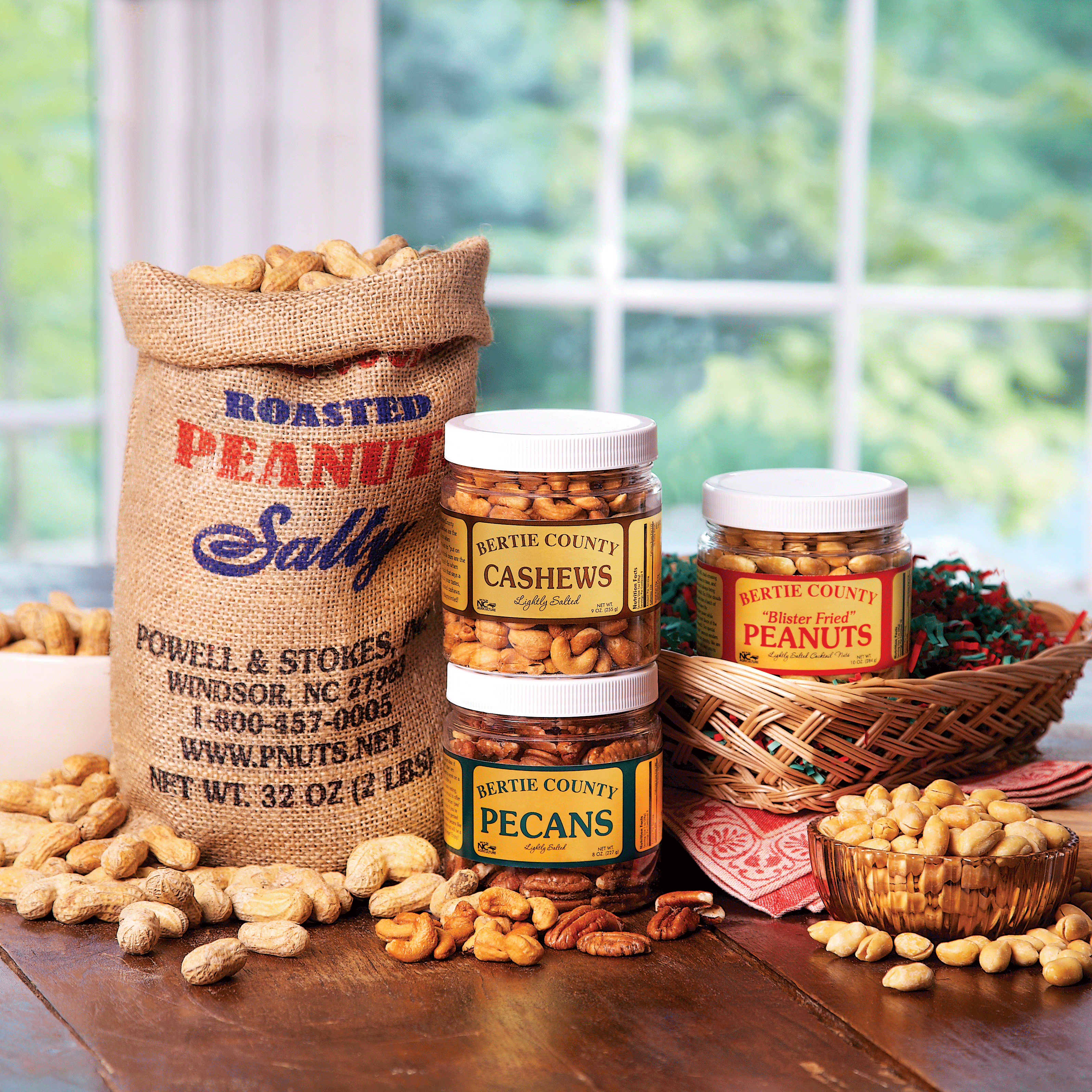Sensational sampler nut gift set