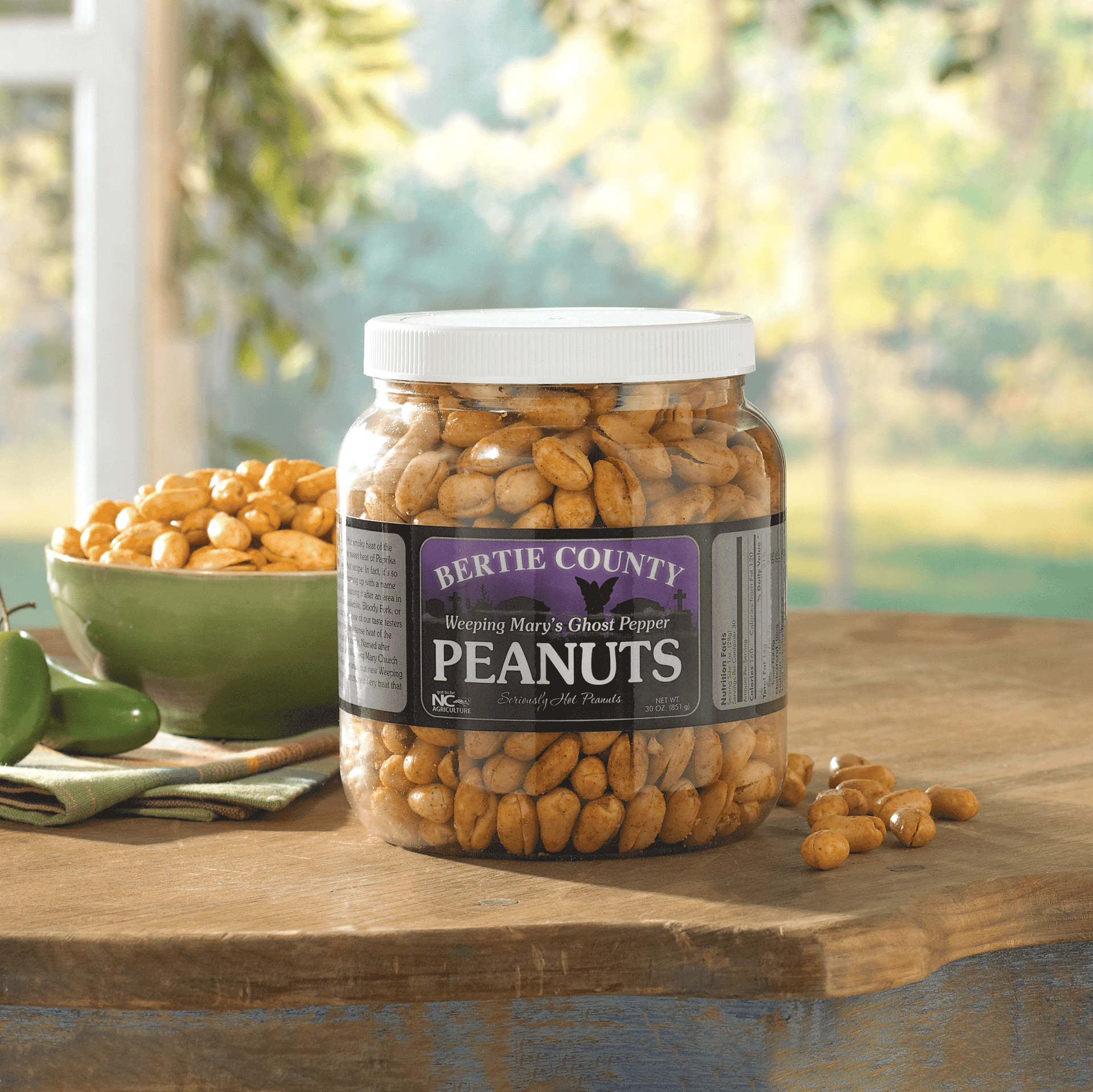 Weeping Mary's Ghost Pepper Peanuts | Bertie County Peanuts